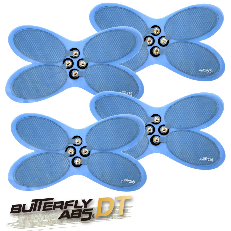 バタフライアブス ディープテック 専用パッド 4枚 BUTTERFLYABS DT※別途本体必要※