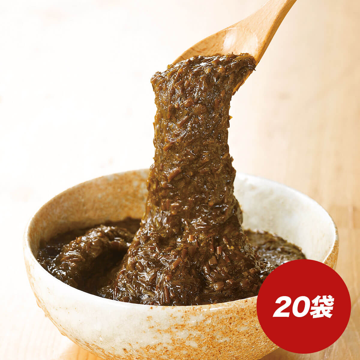 食べたい分だけ「アカモク」 (20g×20袋) 計400g [21116]【メーカー直送品：他商品と同時購入不可】