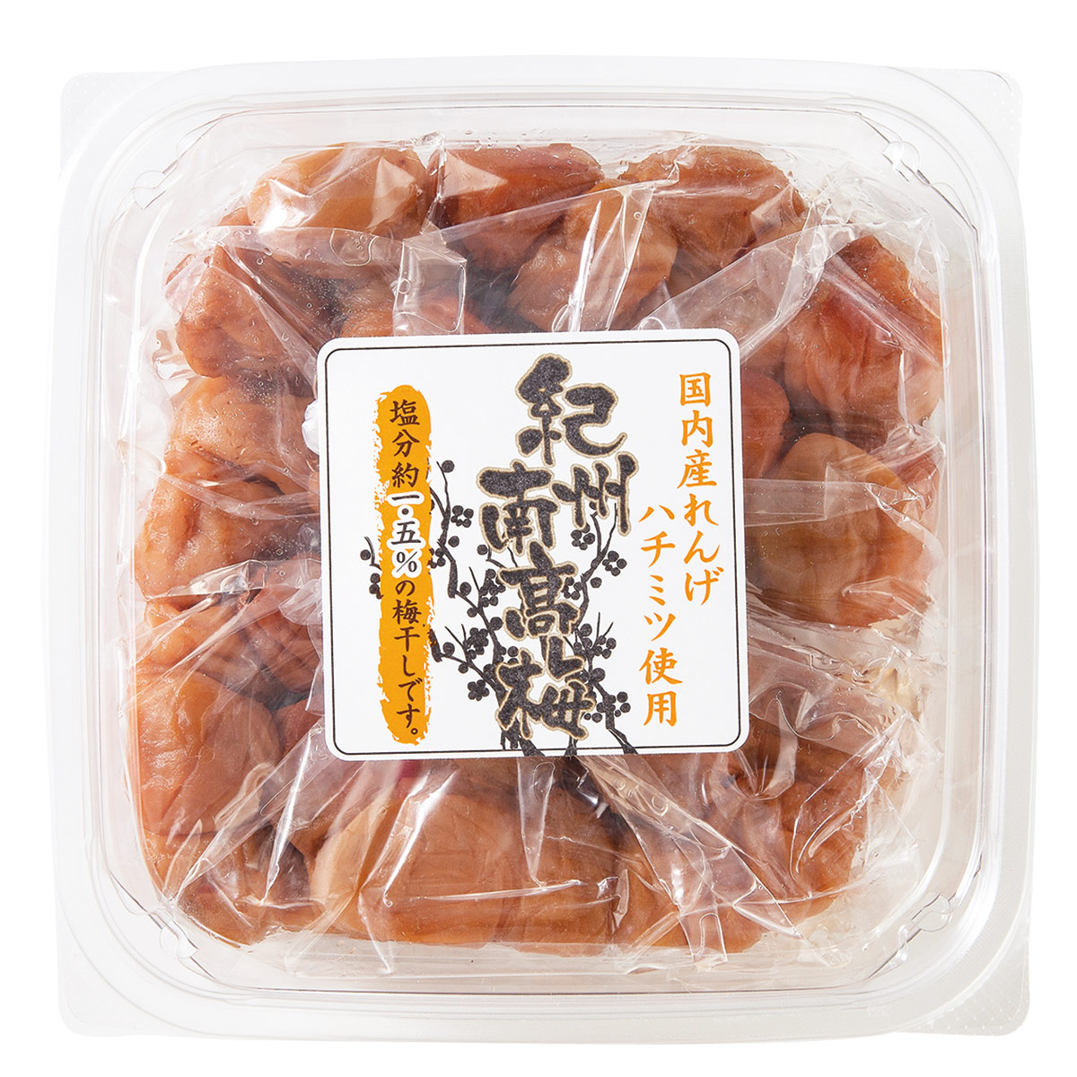 【訳あり】はちみつ梅干し1.1kg×2個　紀州南高梅