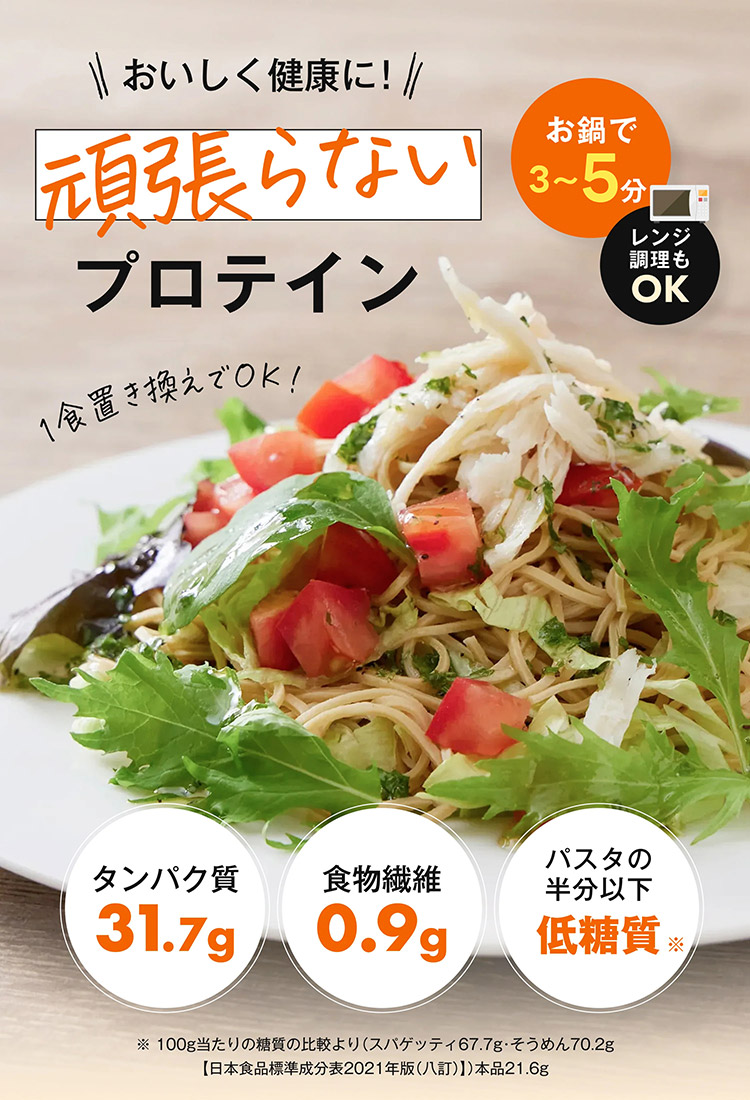 頑張らないプロテイン登場