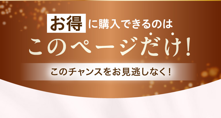 お得に購入できるのはこのページだけ！このチャンスをお見逃しなく！