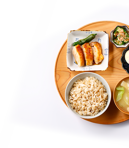 金賞健康米×キラリモチの画像