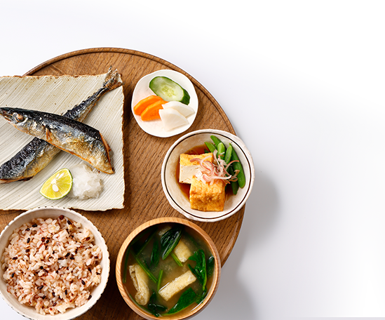 金賞健康米×十六雑穀の画像