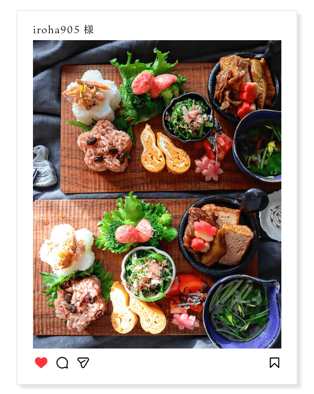 金賞の一膳SNS画像