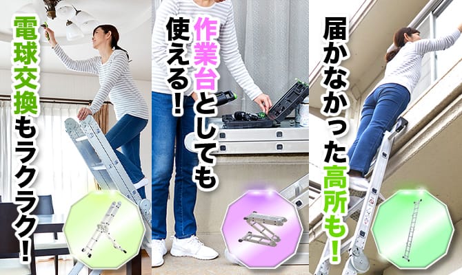 様々なステップエイトの使用イメージ画像